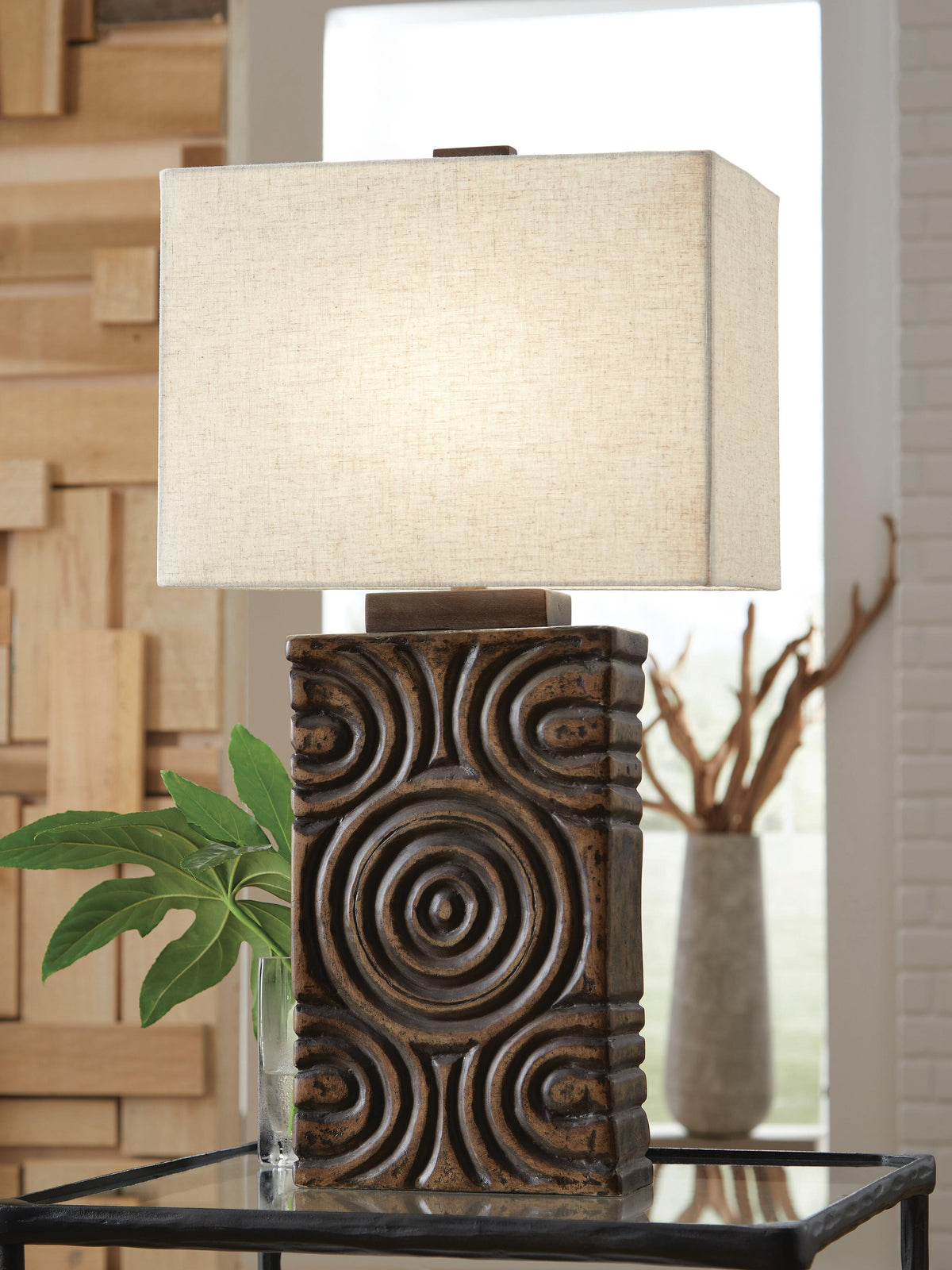 Heathbury Table Lamp - L235964 - product view or room setting; only table lamp included (supplier image 2)