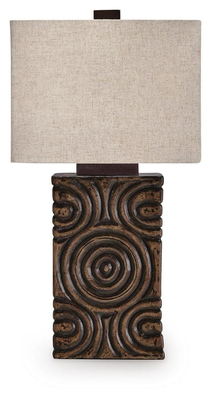 Heathbury Table Lamp - L235964 - product view or room setting; only table lamp included (supplier image 1)