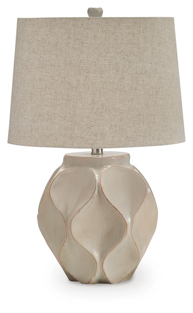 Edselham Table Lamp - L235974 - product view or room setting; only table lamp included (supplier image 1)