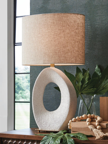 Trentlen Table Lamp - L235984 - product view or room setting; only table lamp included (supplier image 2)