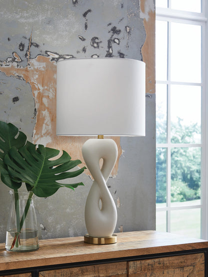 Judrich Table Lamp - L236024 - product view or room setting; only table lamp included (supplier image 2)