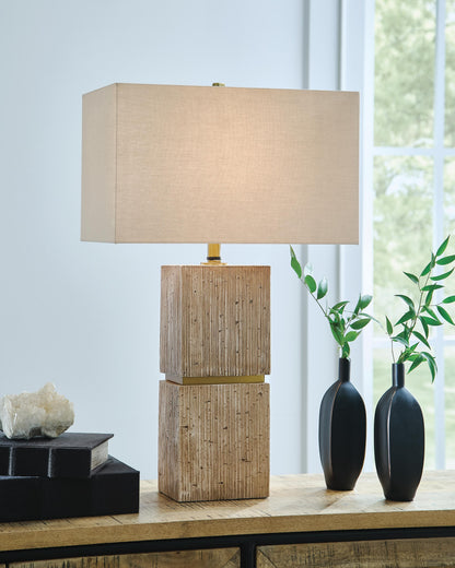 Laddner Table Lamp - L236054 - product view or room setting; only table lamp included (supplier image 2)