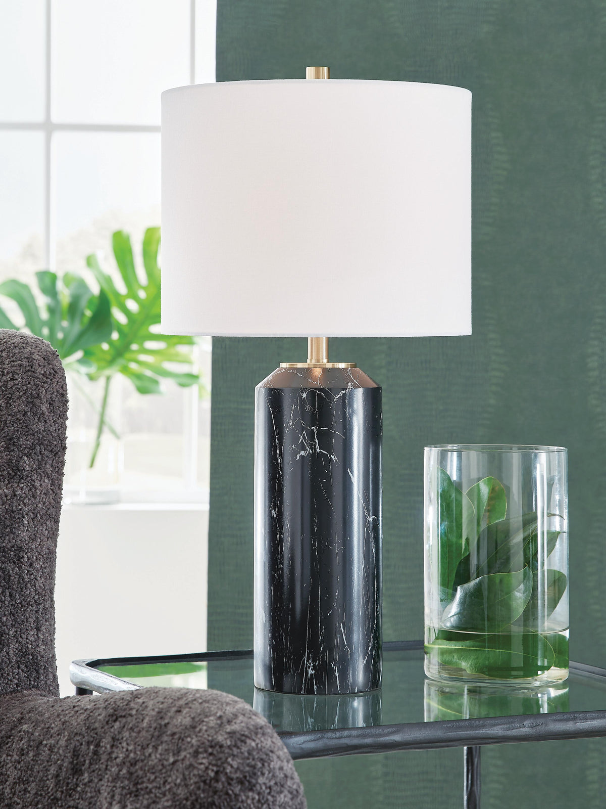 Hanzila Table Lamp - L236074 - product view or room setting; only table lamp included (supplier image 2)