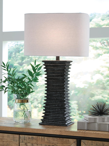 Golzar Table Lamp - L236094 - product view or room setting; only table lamp included (supplier image 2)