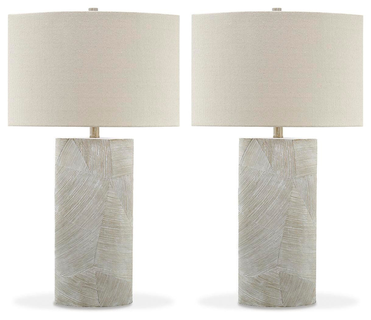 Bradard Table Lamps (Set of 2) - L243264X2 - product view or room setting; set of 2; individual included-item views (supplier image 2)