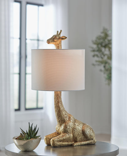 Ferrison Table Lamp - L317004 - product view or room setting; only table lamp included (supplier image 2)