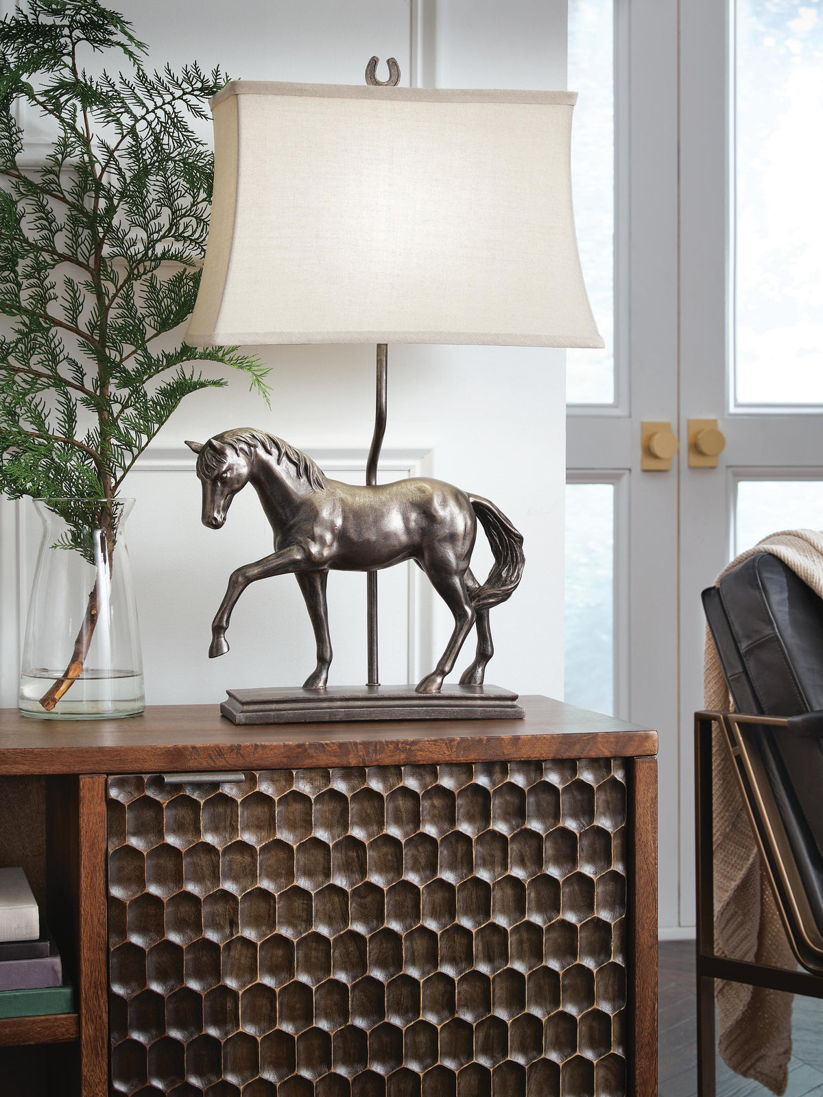 Sandorman Table Lamp - L317044 - product view or room setting; only table lamp included (supplier image 2)
