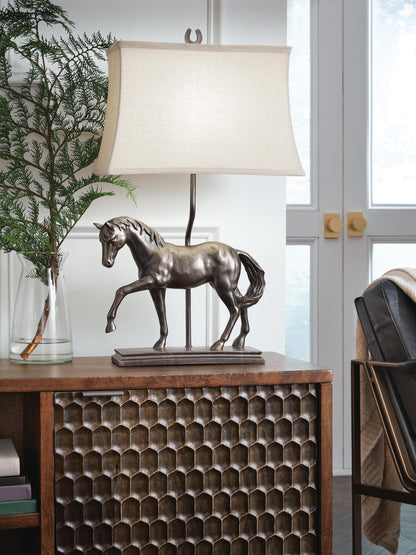 Sandorman Table Lamp - L317044 - product view or room setting; only table lamp included (supplier image 2)