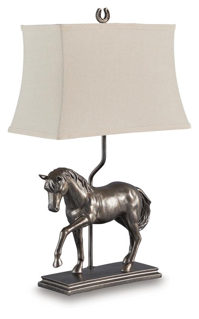 Sandorman Table Lamp - L317044 - product view or room setting; only table lamp included (supplier image 3)