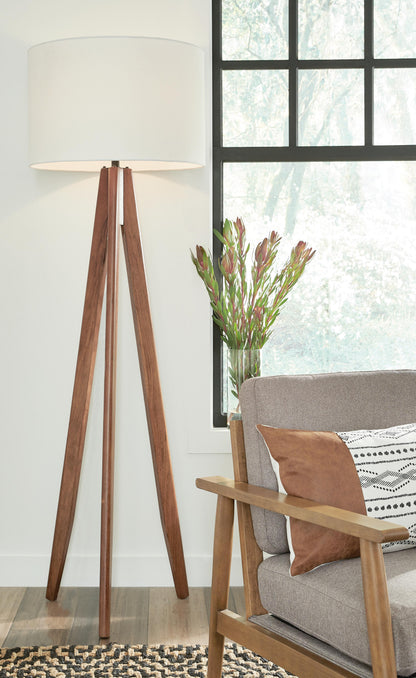 Dallson Floor Lamp - L329011 - product view or room setting; only floor lamp included (supplier image 2)