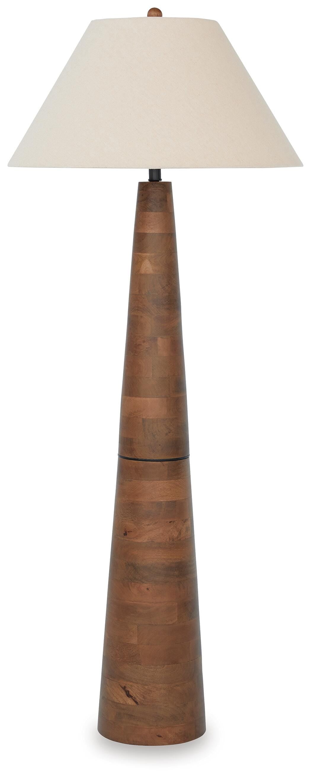 Danset Floor Lamp - L329101 - product view or room setting; only floor lamp included (supplier image 1)
