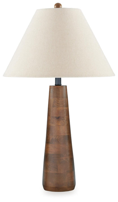 Danset Table Lamps (Set of 2) - L329104X2 - product view or room setting; set of 2; individual included-item views (supplier image 3)