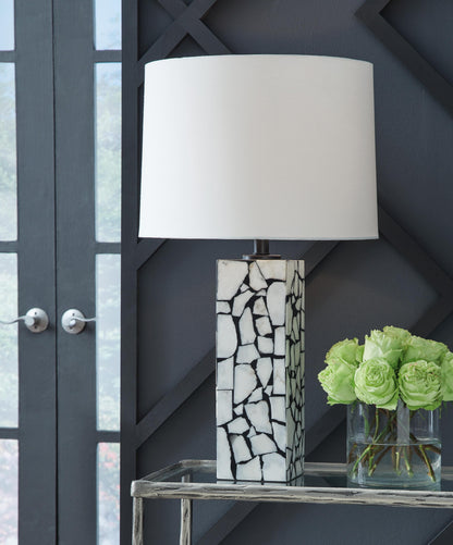 Macaria Table Lamp - L429044 - product view or room setting; only table lamp included (supplier image 2)