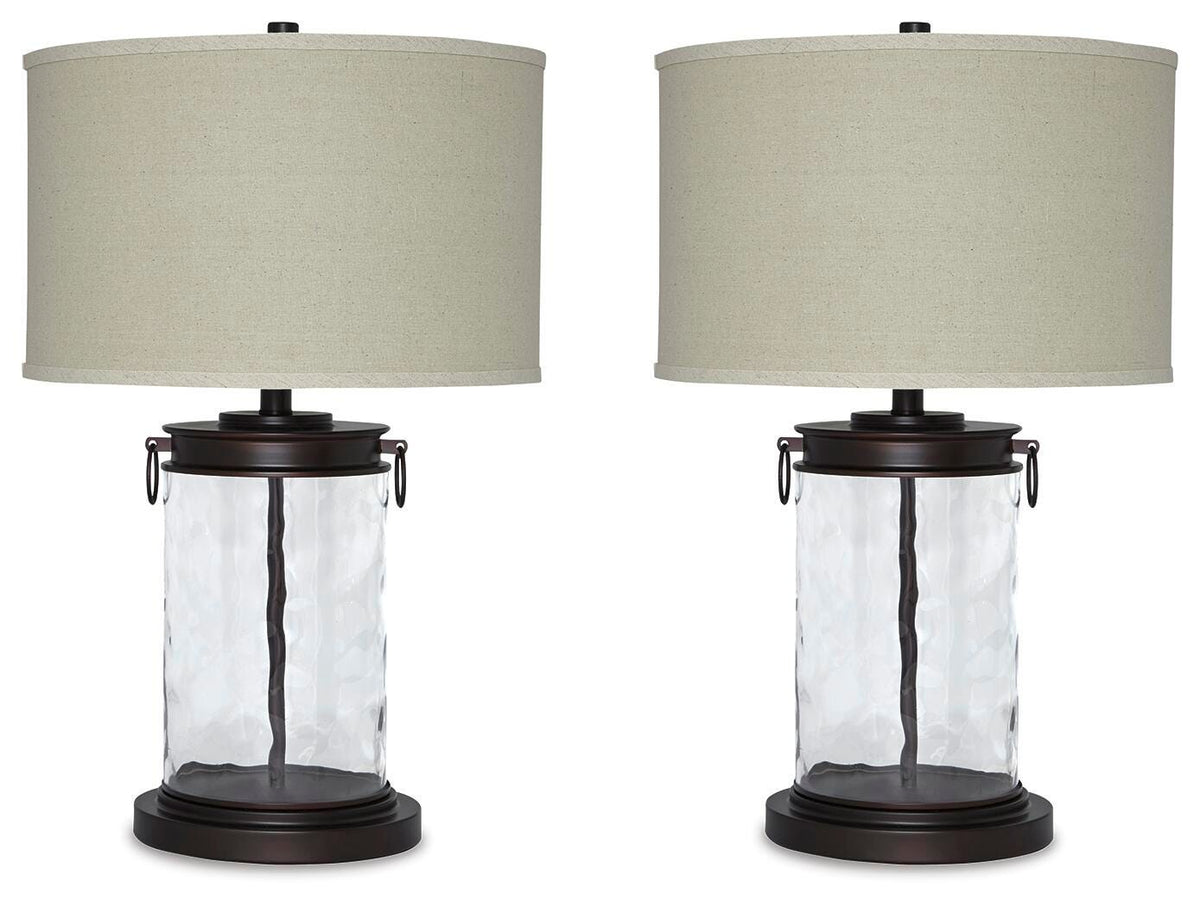 Tailynn Table Lamps (Set of 2) - L430324X2 - product view or room setting; set of 2; individual included-item views (supplier image 2)