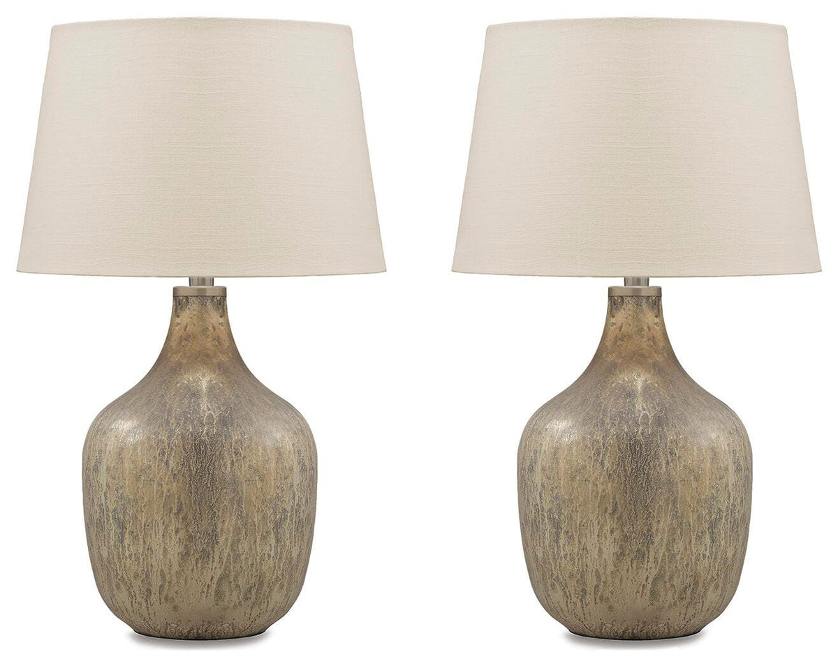 Mari Table Lamps (Set of 2) - L430664X2 - product view or room setting; set of 2; individual included-item views (supplier image 1)