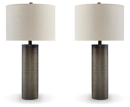 Dingerly Table Lamps (Set of 2) - L430824X2 - product view or room setting; set of 2; individual included-item views (supplier image 2)