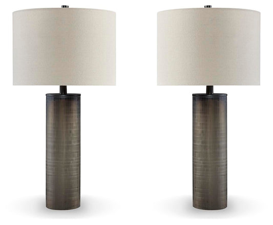 Dingerly Table Lamps (Set of 2) - L430824X2 - product view or room setting; set of 2; individual included-item views (supplier image 2)