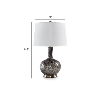 Tenslow Table Lamps (Set of 2) - L430844X2 - approximate manufacturer dimensions (supplier image 7)