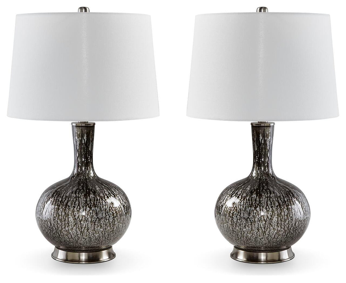 Tenslow Table Lamps (Set of 2) - L430844X2 - product view or room setting; set of 2; individual included-item views (supplier image 2)