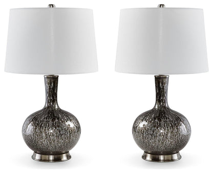 Tenslow Table Lamps (Set of 2) - L430844X2 - product view or room setting; set of 2; individual included-item views (supplier image 2)