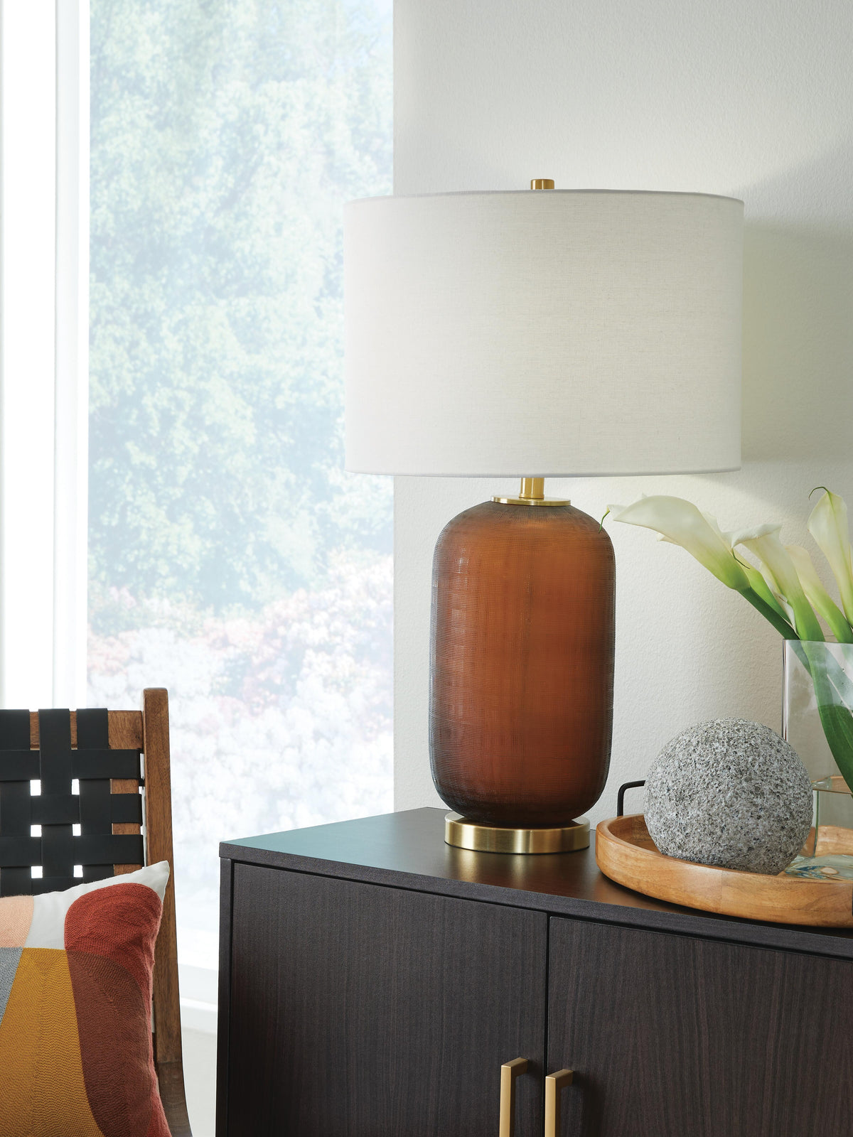 Farberman Table Lamp - L430864 - product view or room setting; only table lamp included (supplier image 2)