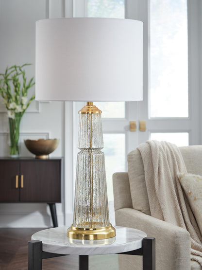 Bakersboro Table Lamp - L430884 - product view or room setting; only table lamp included (supplier image 2)