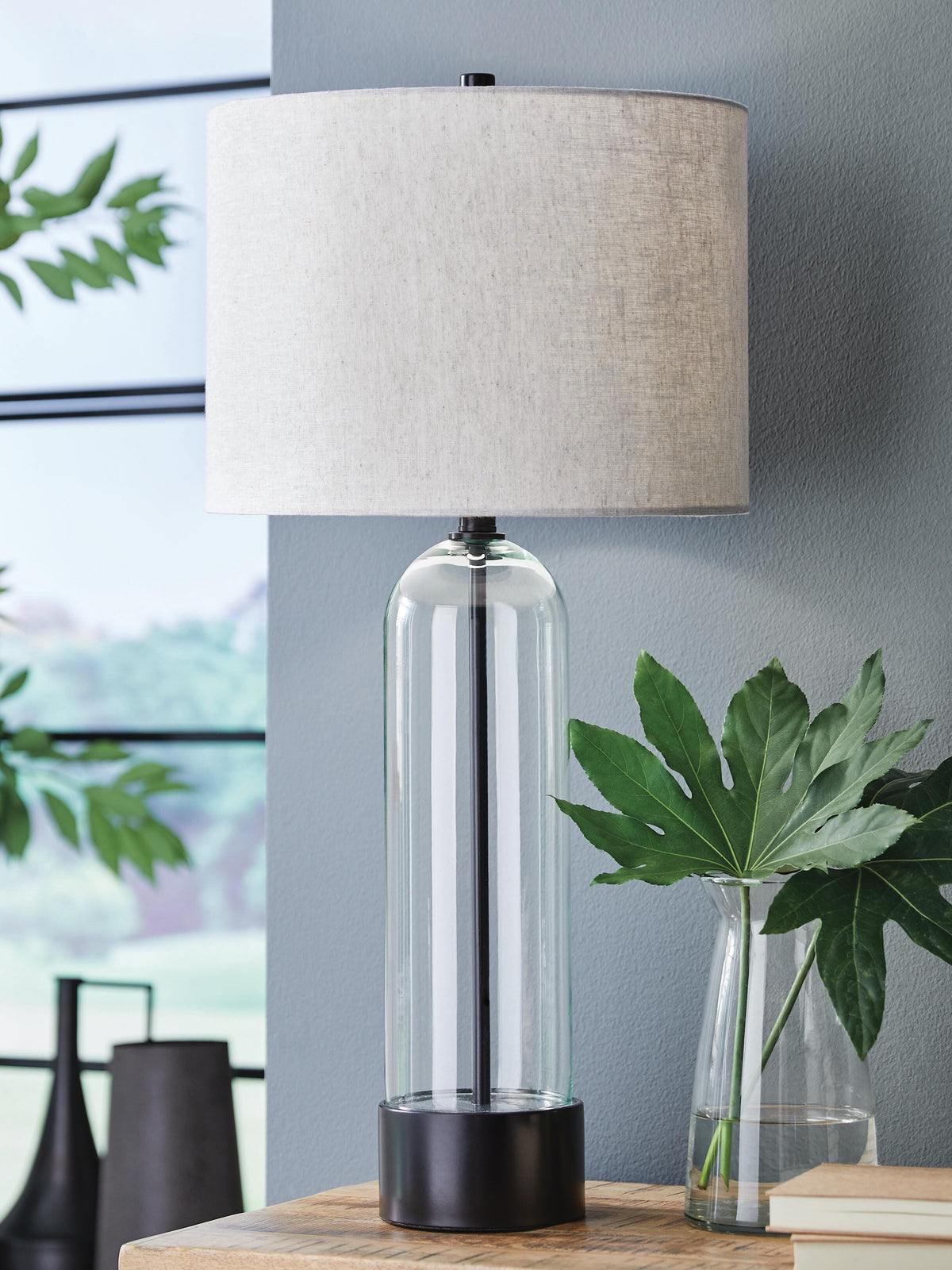 Kerrbrook Table Lamp - L430944 - product view or room setting; only table lamp included (supplier image 2)