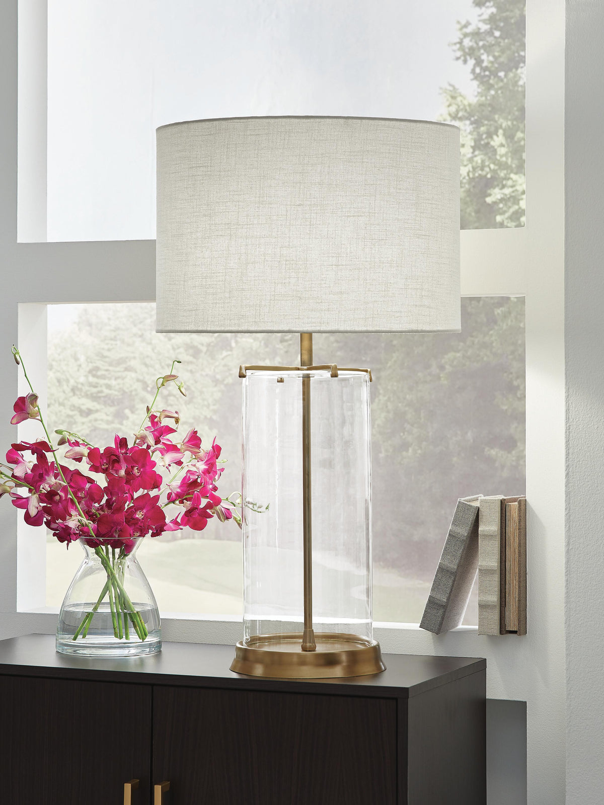 Gizeh Table Lamp - L430954 - product view or room setting; only table lamp included (supplier image 2)
