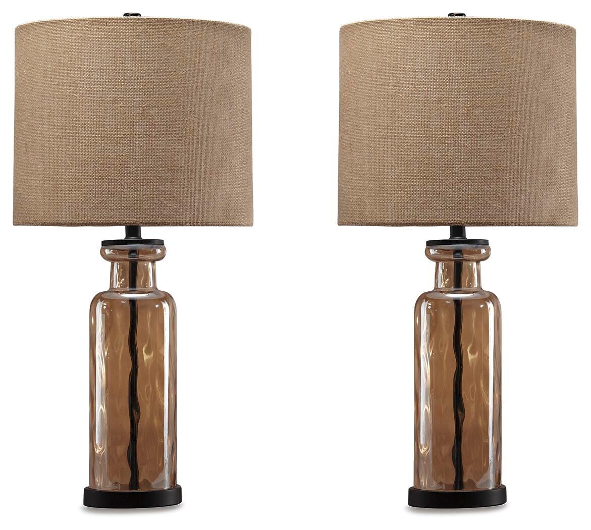 Laurentia Table Lamps (Set of 2) - L431414X2 - product view or room setting; set of 2; individual included-item views (supplier image 1)