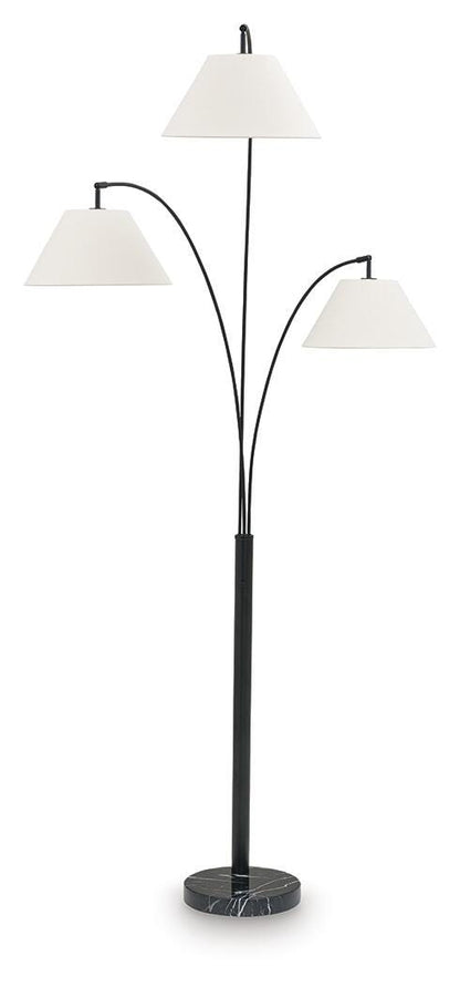 Gibbswellner Arc Lamp - L725159 - product view or room setting; only floor lamp included (supplier image 1)