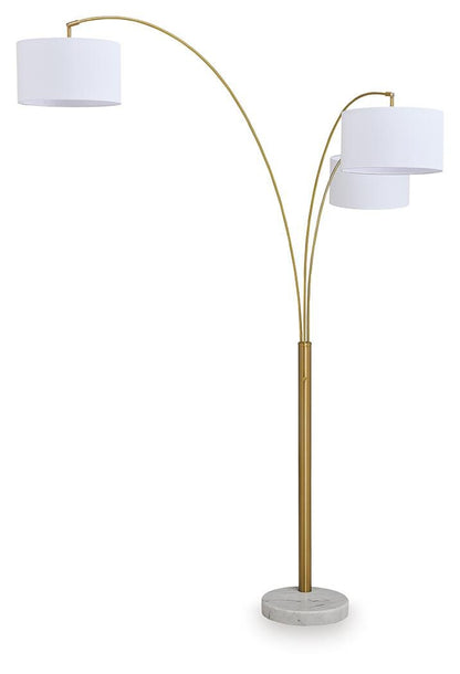 Valo Arc Lamp - L725169 - product view or room setting; only floor lamp included (supplier image 1)