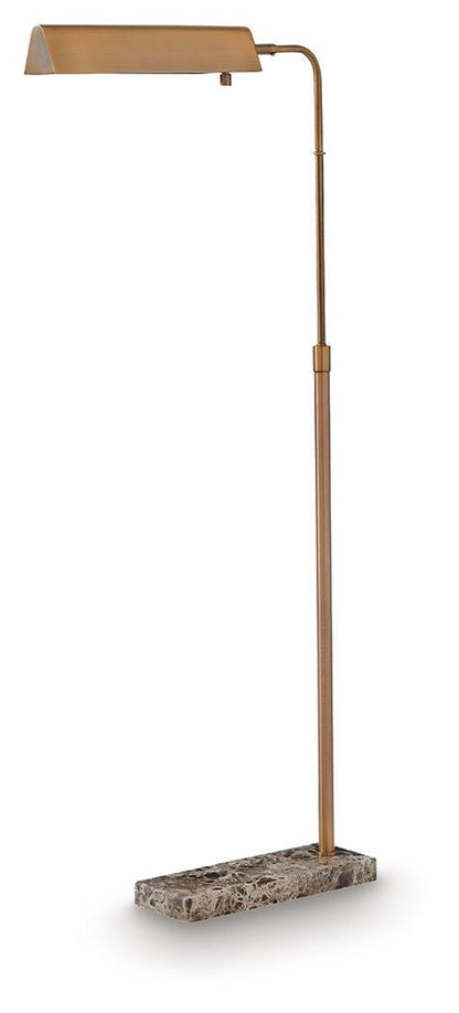 Yafe Floor Lamp - L734411 - product view or room setting; only floor lamp included (supplier image 1)