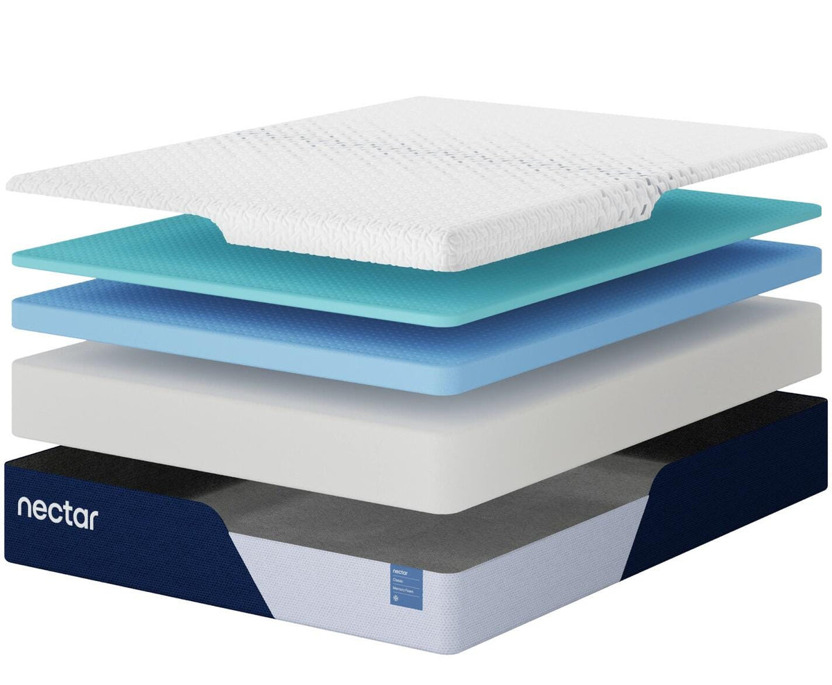 Nectar Classic Memory Foam Mattress - M12571, M12541, M12531, M12511, M12551, M12521 - product view or room setting; only memory foam mattresse included (supplier image 4)