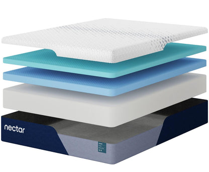 Nectar Premier Memory Foam Mattress - M12631, M12671, M12641, M12611, M12651, M12621 - product view or room setting; only memory foam mattresse included (supplier image 4)