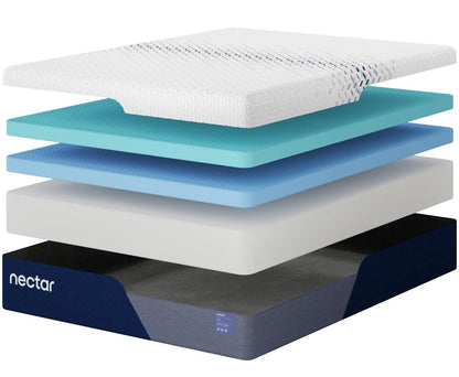 Nectar Luxe Memory Foam Mattress - M12751, M12721, M12771, M12741, M12731, M12711 - product view or room setting; only memory foam mattresse included (supplier image 4)