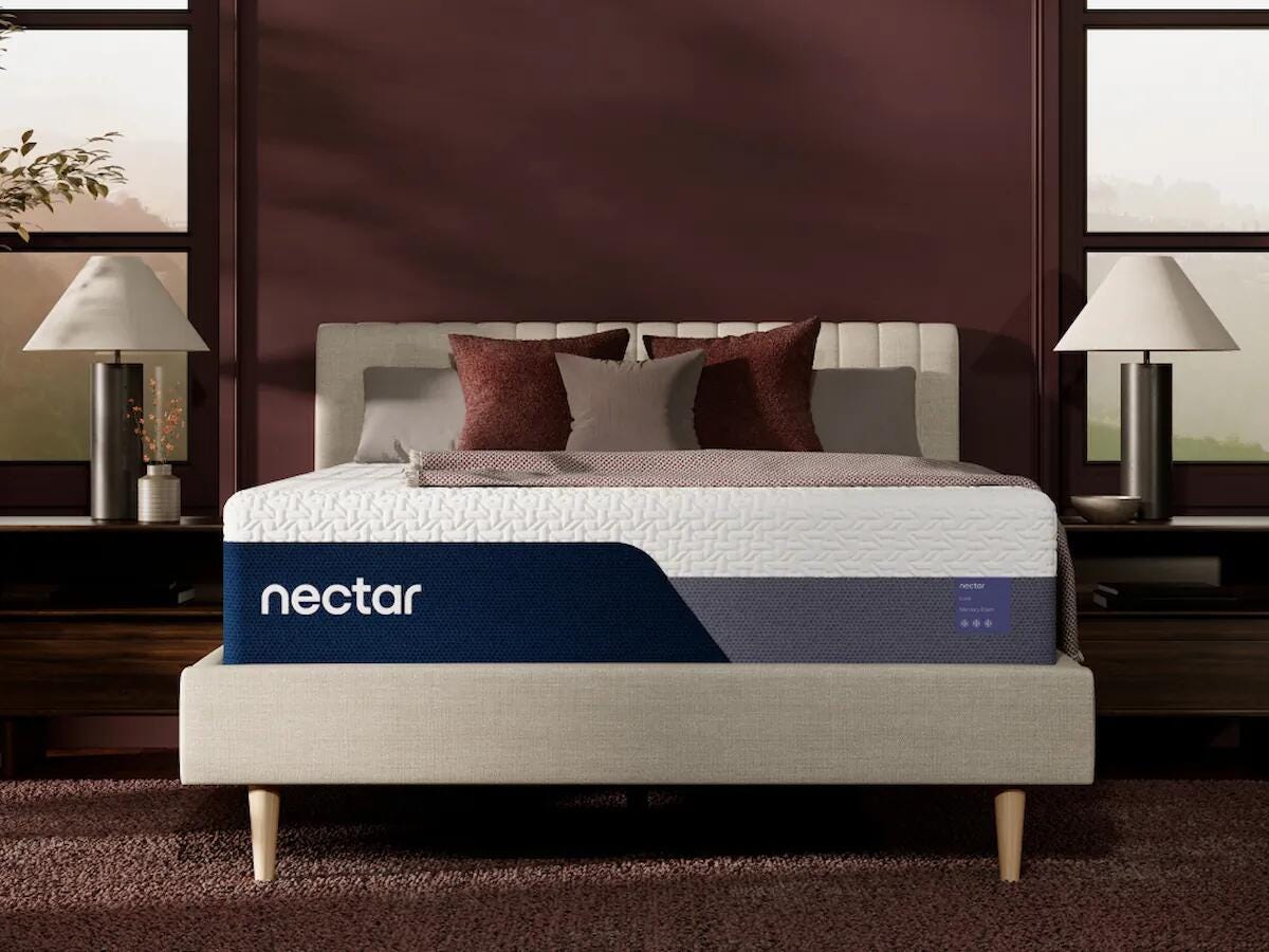 Nectar Luxe Memory Foam Mattress - M12751, M12721, M12771, M12741, M12731, M12711 - product view or room setting; only memory foam mattresse included (supplier image 1)