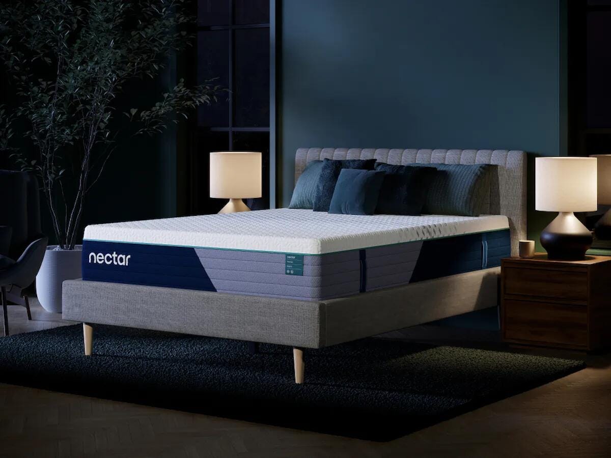 Nectar Premier Hybrid Mattress - M14171, M14131, M14111, M14141, M14151, M14121 - product view or room setting; only hybrid mattresse included (supplier image 7)
