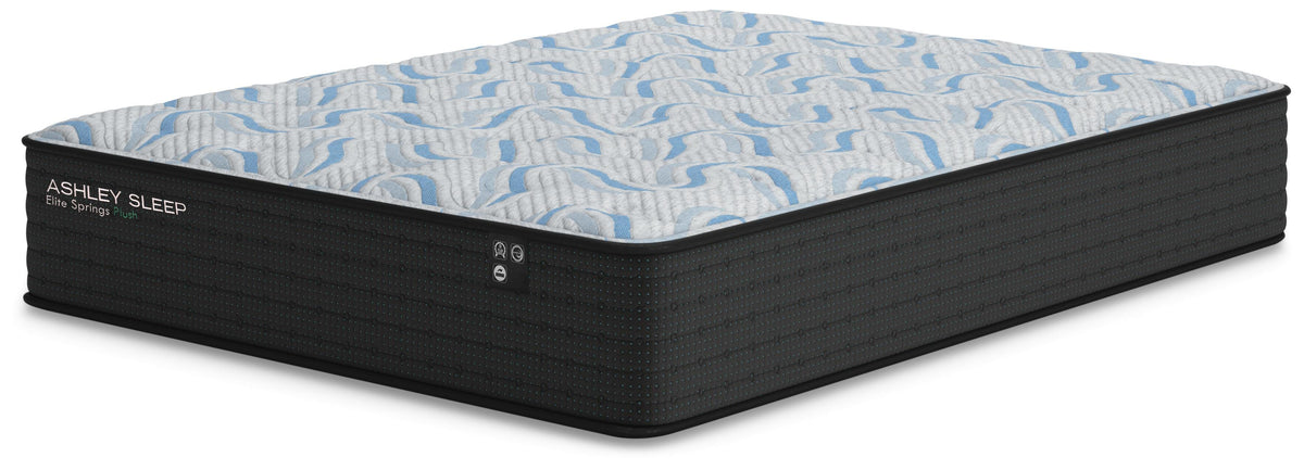 Elite Springs Plush Mattress - M40631 - product view or room setting; only innerspring mattresse included (supplier image 1)