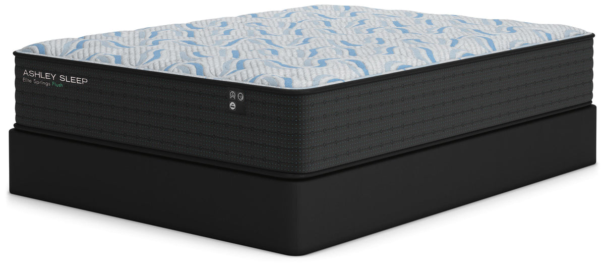 Elite Springs Plush Mattress - M40631 - product view or room setting; only innerspring mattresse included (supplier image 8)