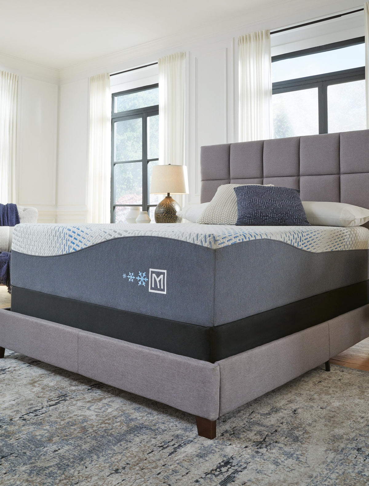 Millennium Luxury Gel Memory Foam Mattress - M50551 - product view or room setting; only memory foam mattresse included (supplier image 10)