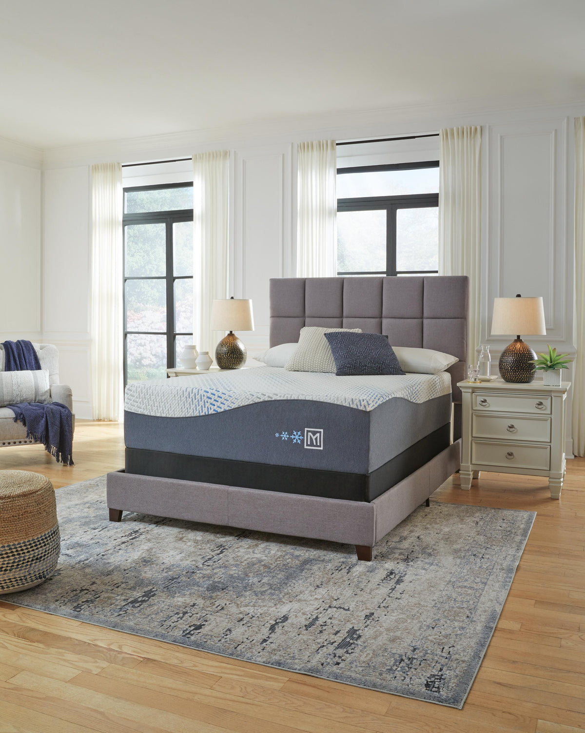 Millennium Luxury Gel Memory Foam Mattress - M50551 - product view or room setting; only memory foam mattresse included (supplier image 9)