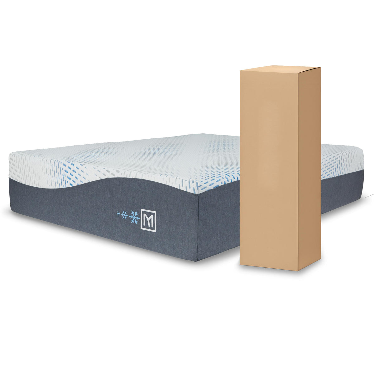 Millennium Luxury Gel Memory Foam Mattress - M50551 - product view or room setting; only memory foam mattresse included (supplier image 11)