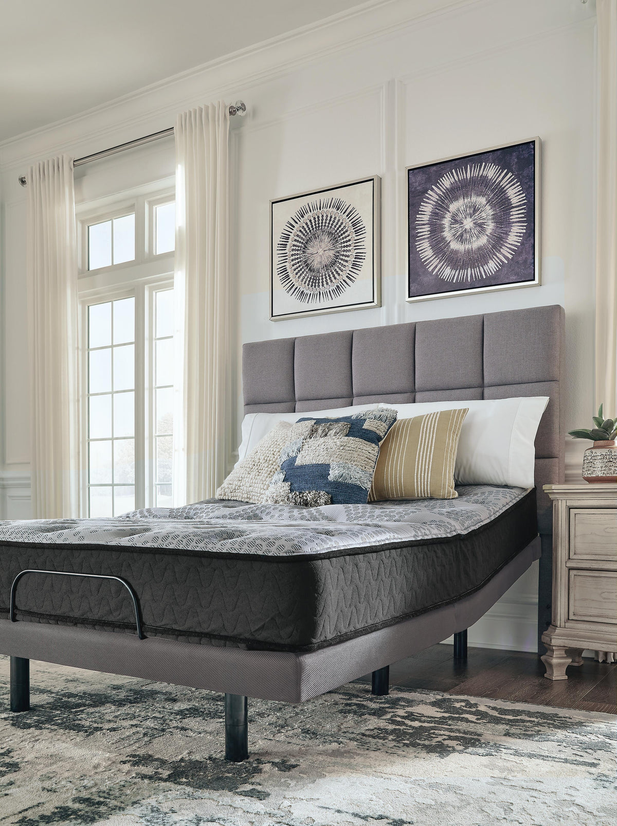 Comfort Plus Mattress - M50931, M50911, M50941 - product view or room setting; only hybrid mattresse included (supplier image 4)