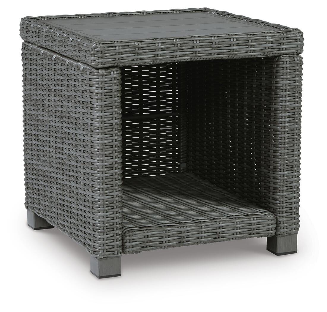 Elite Park Outdoor End Table - P518-702 - product view or room setting; only outdoor end table included (supplier image 1)