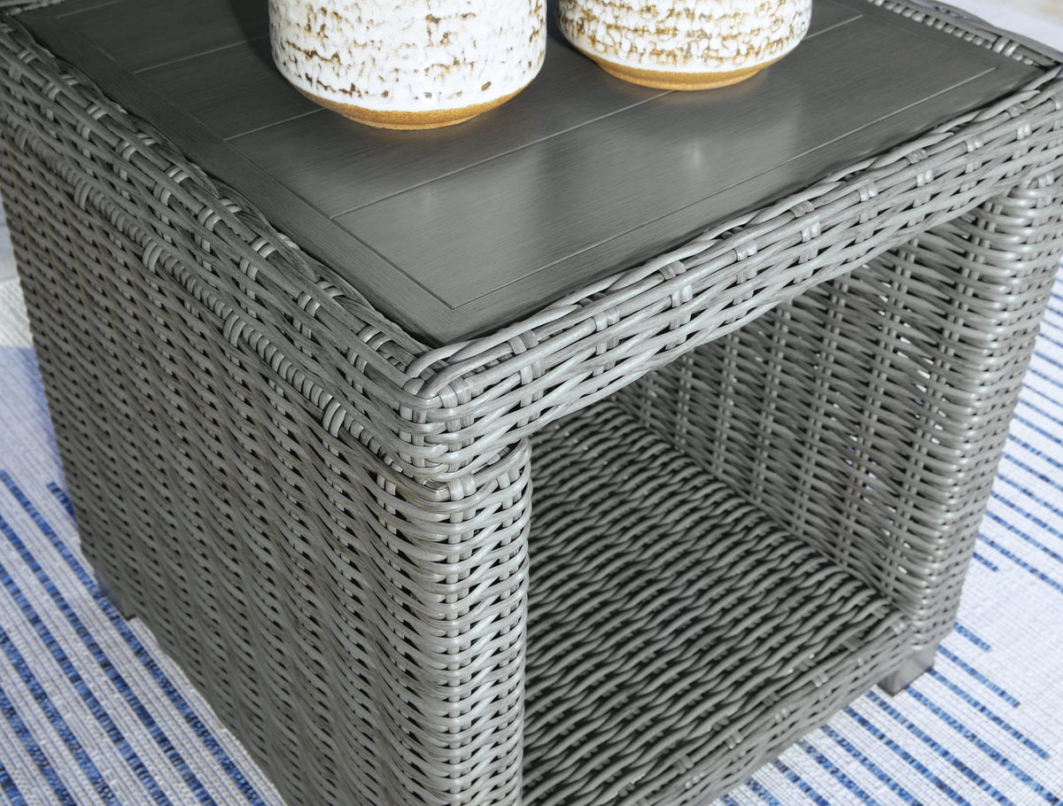 Elite Park Outdoor End Table - P518-702 - finish or detail (supplier image 6)