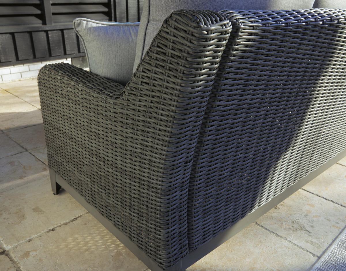 Elite Park Outdoor Loveseat with Cushion - P518-835 - finish or detail (supplier image 6)