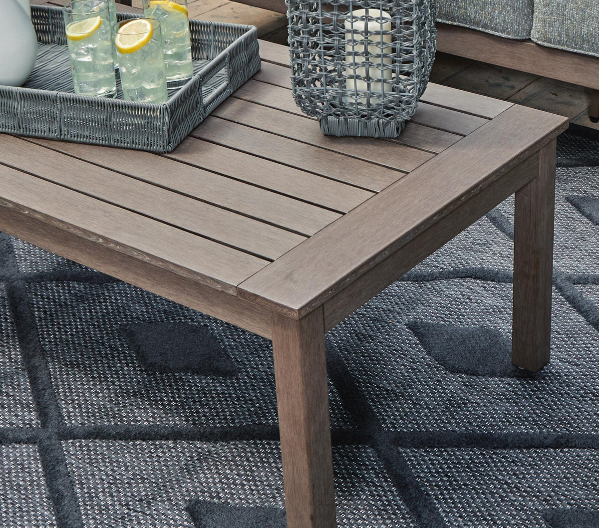 Hillside Barn Outdoor Coffee Table - P564-701 - finish or detail (supplier image 6)