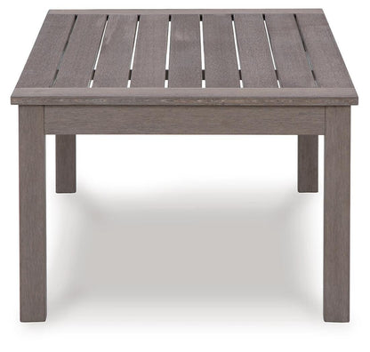 Hillside Barn Outdoor Coffee Table - P564-701 - product view or room setting; only outdoor coffee table included (supplier image 4)