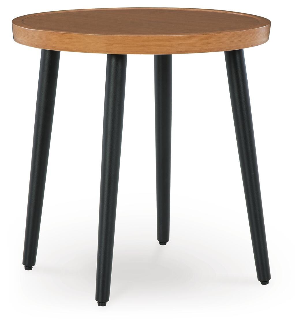 Horizon Hall Outdoor End Table - P572-706 - product view or room setting; only outdoor end table included (supplier image 1)