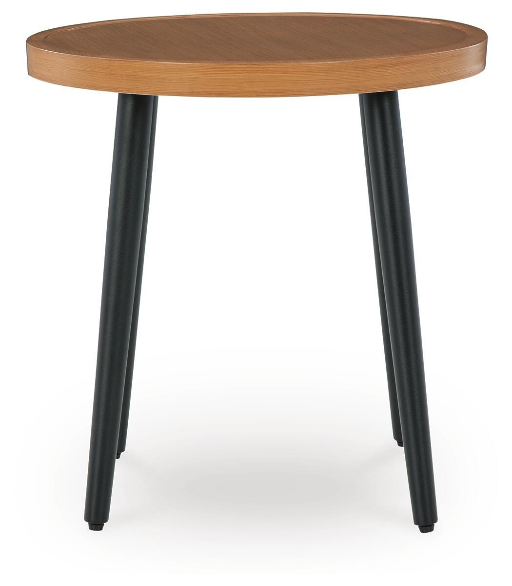 Horizon Hall Outdoor End Table - P572-706 - product view or room setting; only outdoor end table included (supplier image 3)